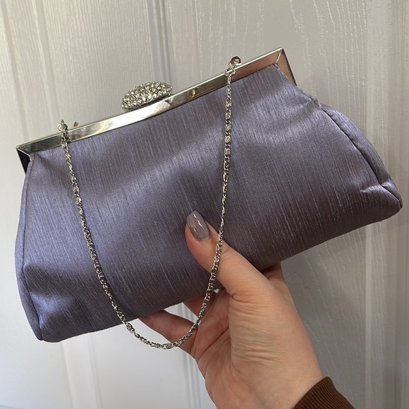 Purple - Clutch Bag - Picture 8 of 14